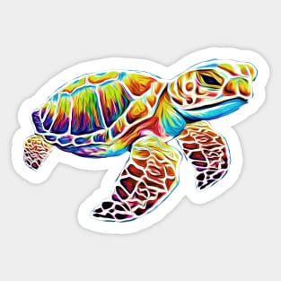 Sea Turtle No. 3 Sticker